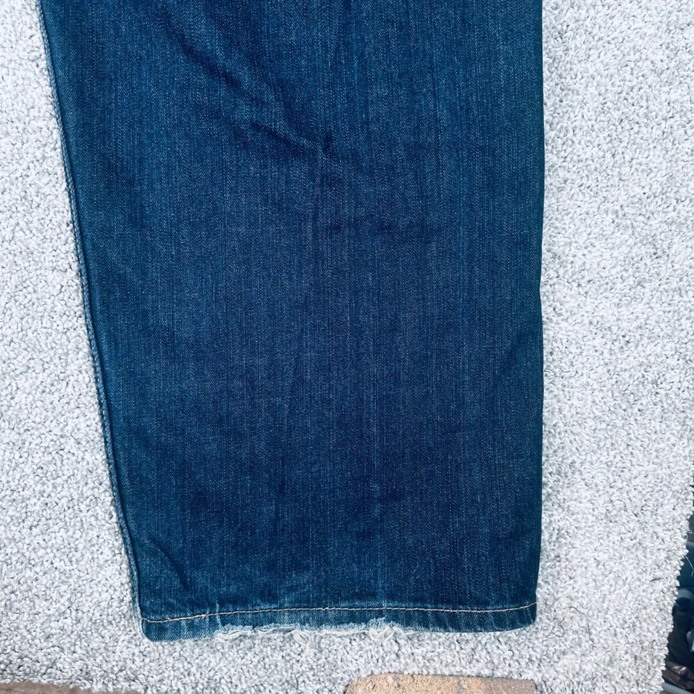 Levis 559 Relaxed Straight Jeans Mens 54x30 Dark Wash Indigo Denim Big & Tall - Picture 8 of 8